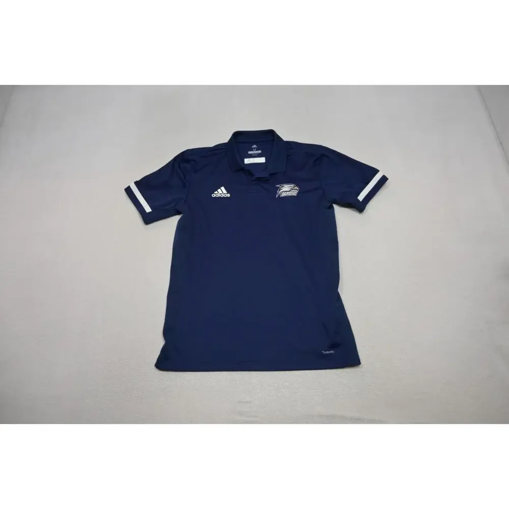 Adidas Golf Polo ClimaCool GSU Georgia Southern Athletic‎ Golf Shirt Mens Medium
